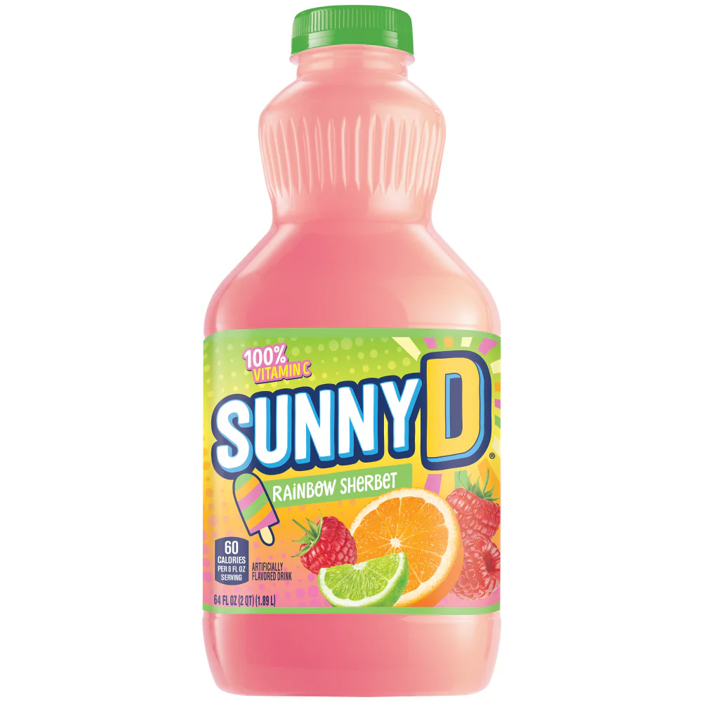 Rainbow Sherbert Sunny D