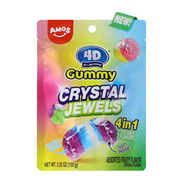 4D Gummy Crystal Jewels