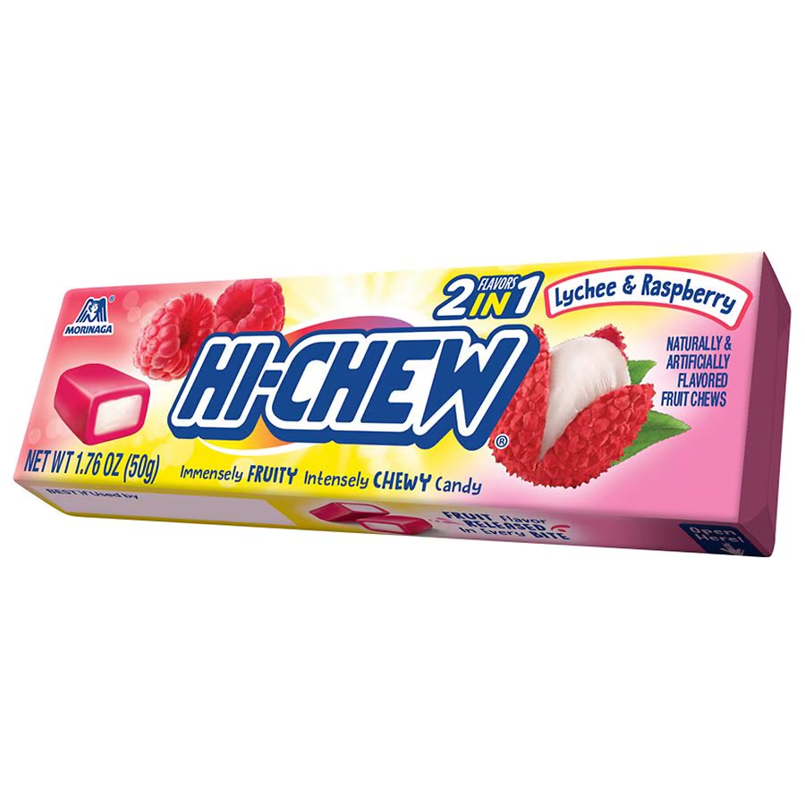 Hi Chew Lychee and Raspberry