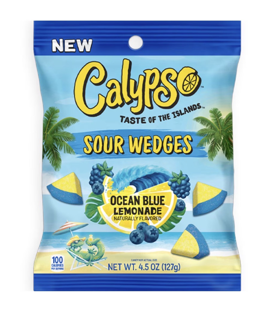 Calypso Ocean Blue Lemonade Sour Wedges